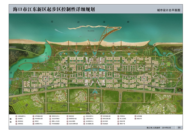 江東新區(qū)起步區(qū)城市設(shè)計(jì)總平面圖