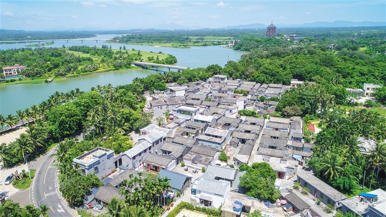 瓊海田園風(fēng)情吸引中外游客     文旅結(jié)合帶來全新體驗