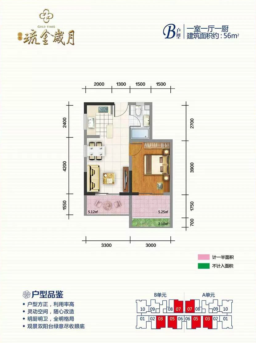 恒泰·琉金歲月恒泰·琉金歲月 B戶型