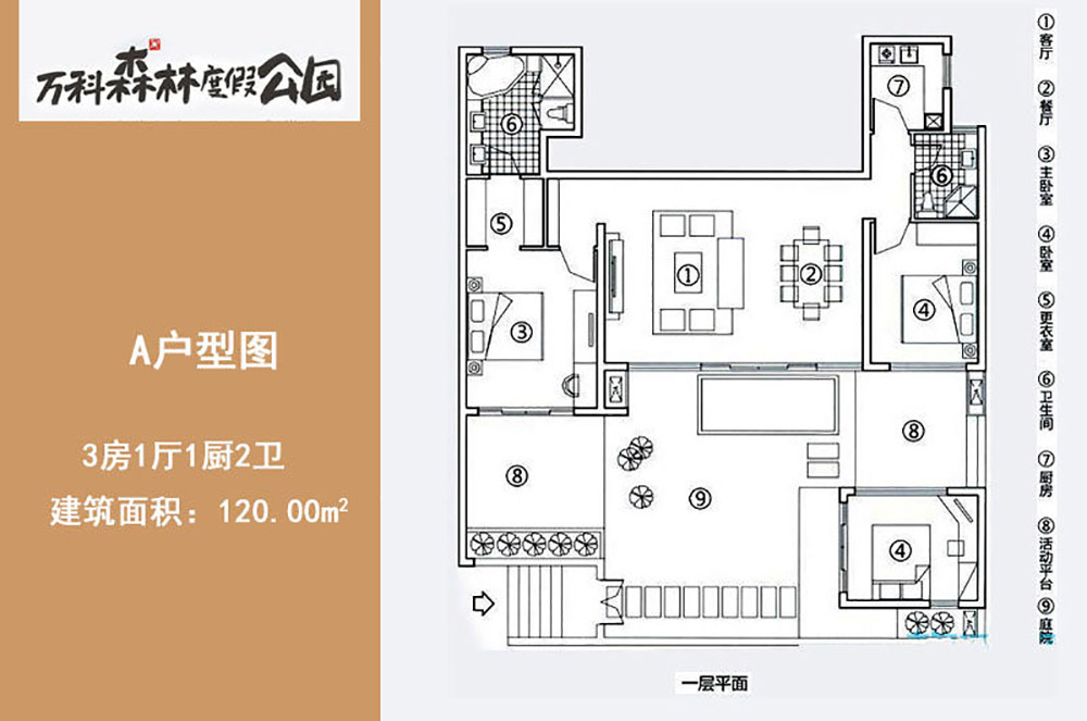 萬科森林度假公園萬科森林度假公園A戶型