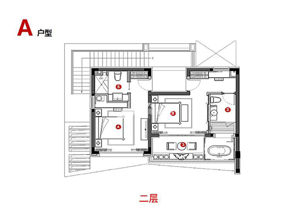 鉑悅亞龍灣鉑悅亞龍灣  A戶型二層