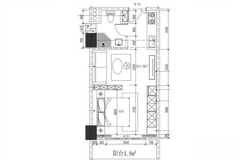 鉑灣公館A戶型