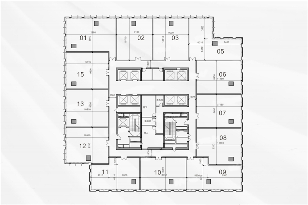 招商局大廈招商局大廈 開間建筑面積180.35㎡