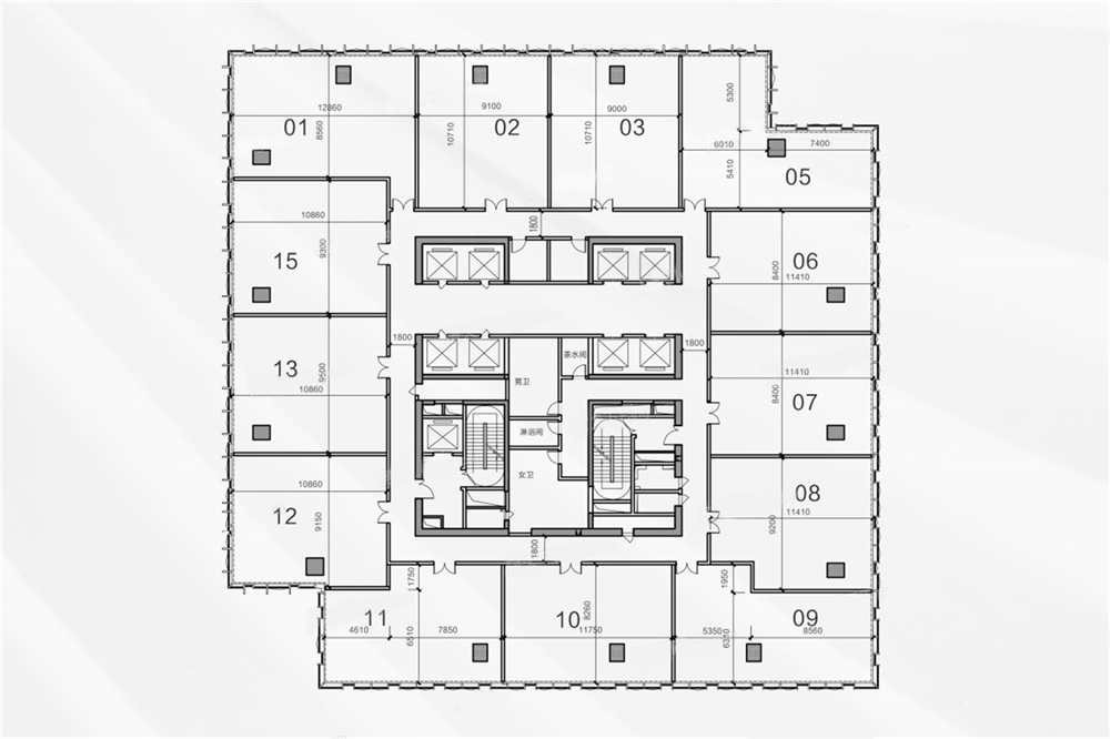 招商局大廈招商局大廈 開間建筑面積180.51㎡