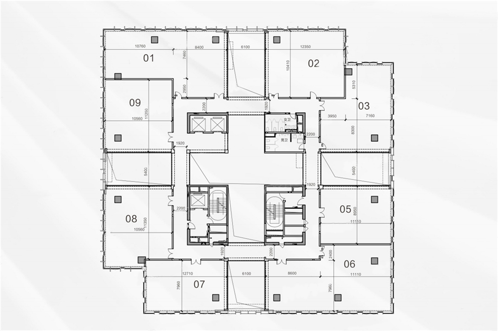 招商局大廈招商局大廈 開間建筑面積158.05㎡