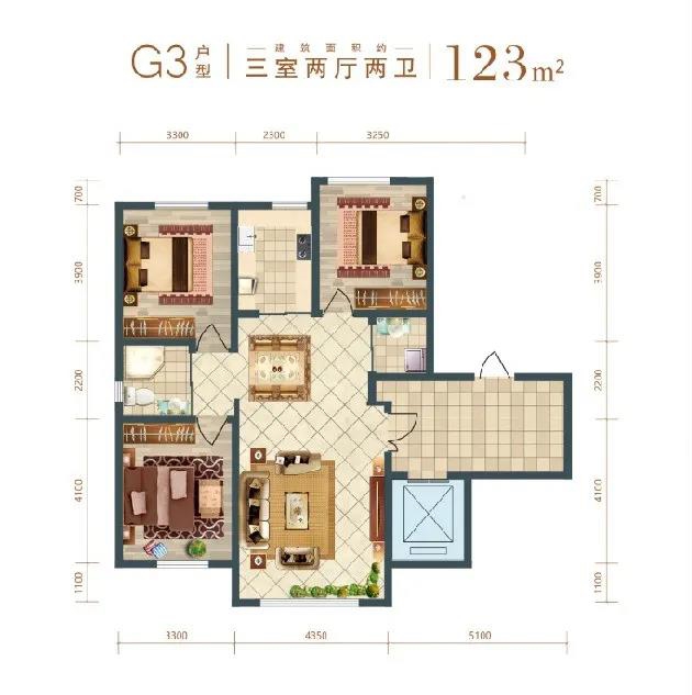 華源·尚源貝閣華源·尚源貝閣 G3戶型