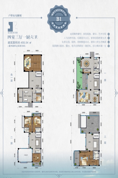 B1戶型455.54 ㎡