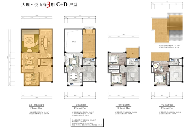 大理悅山海大理悅山海3期C+D戶型