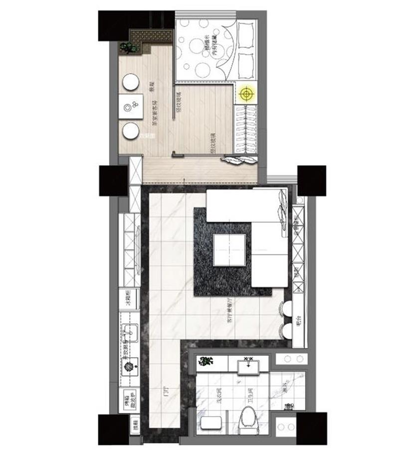 南悅城南悅城 兩室兩廳55.36㎡