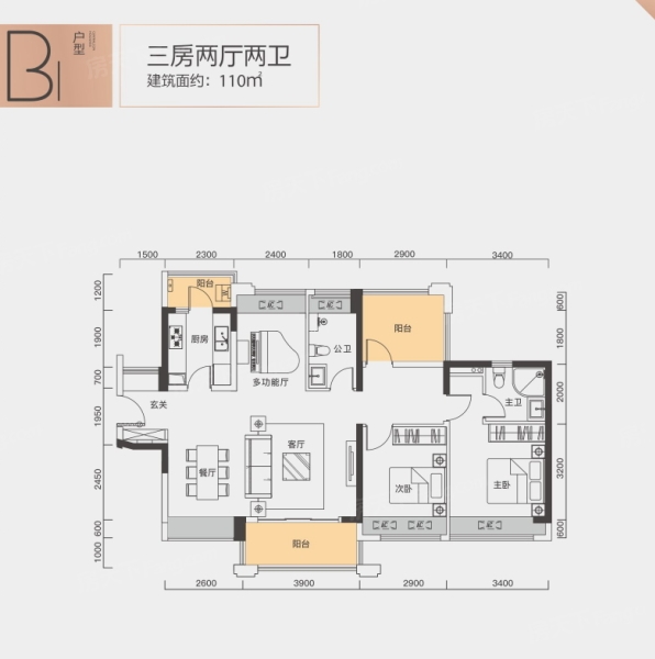 中洲半島城邦中洲半島城邦 五期B1戶型